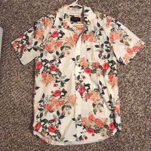 PAC Sun Floral button tee